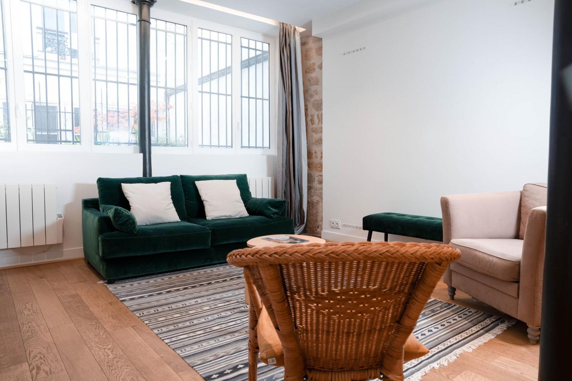 Апартаменты Loft Petion Dog Friendly Париж Экстерьер фото